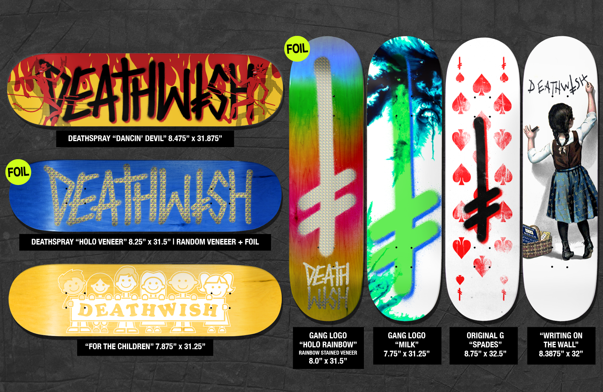 Logo Boards – Deathwish, image size:2000x1300