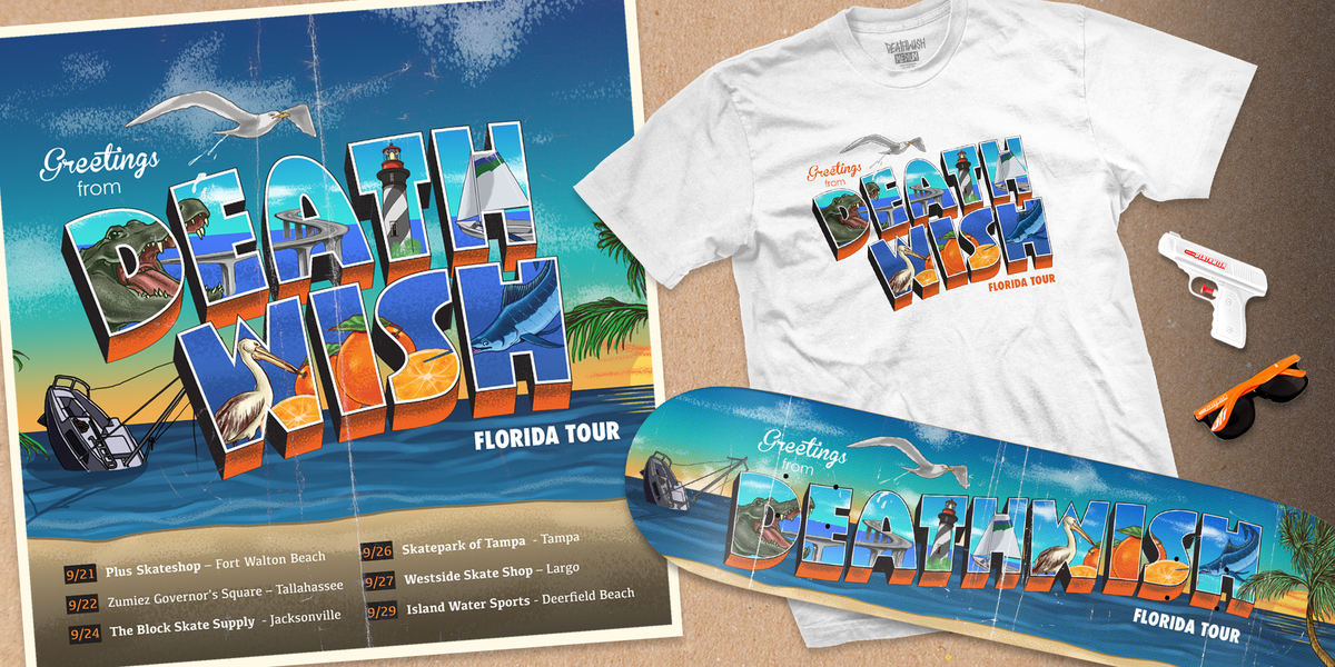 Deathwish Florida Tour:  9/21 - 9/29