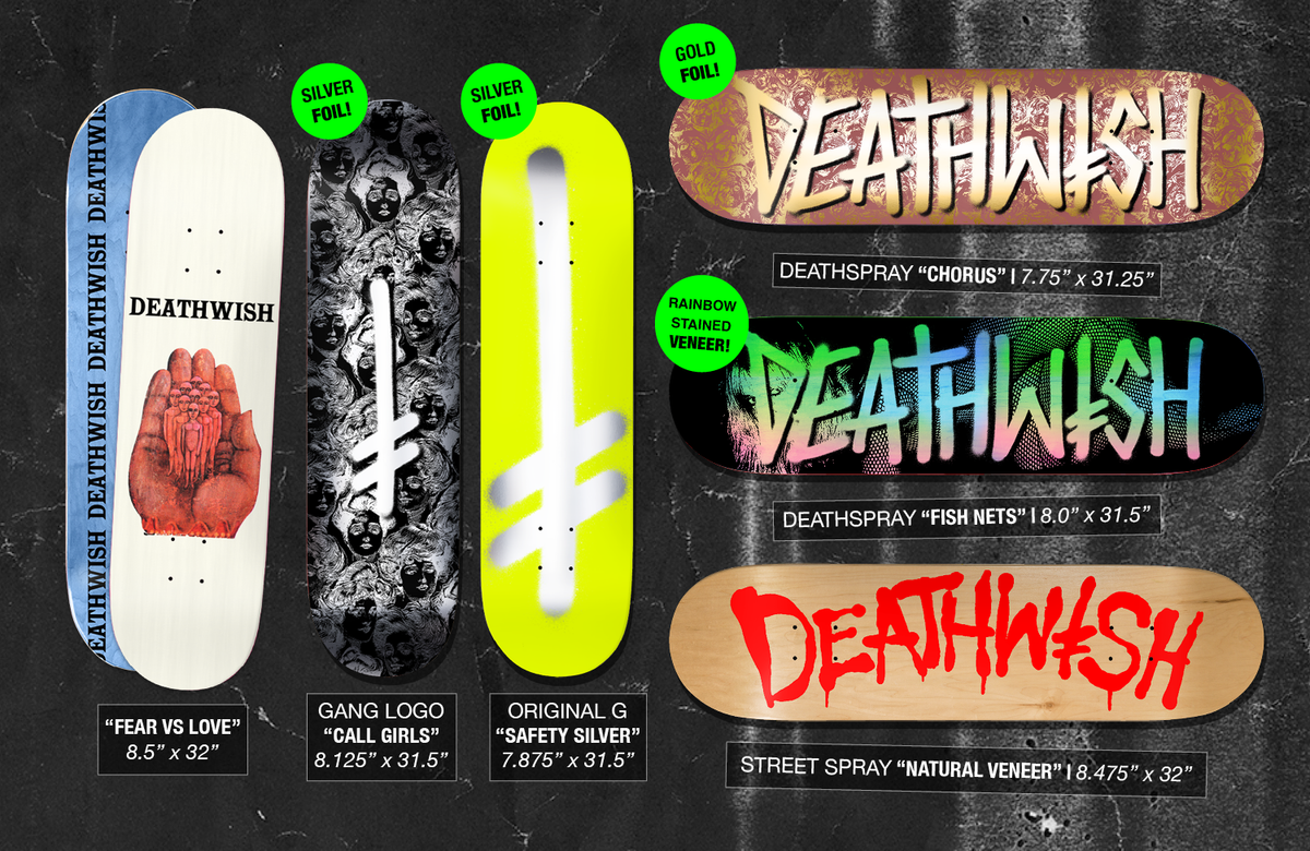 New Deathwish Logo Boards Out Now