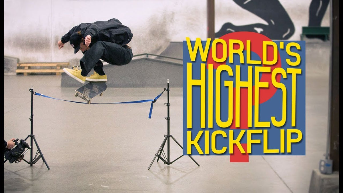 Jake Hayes - World's Highest Kickflip