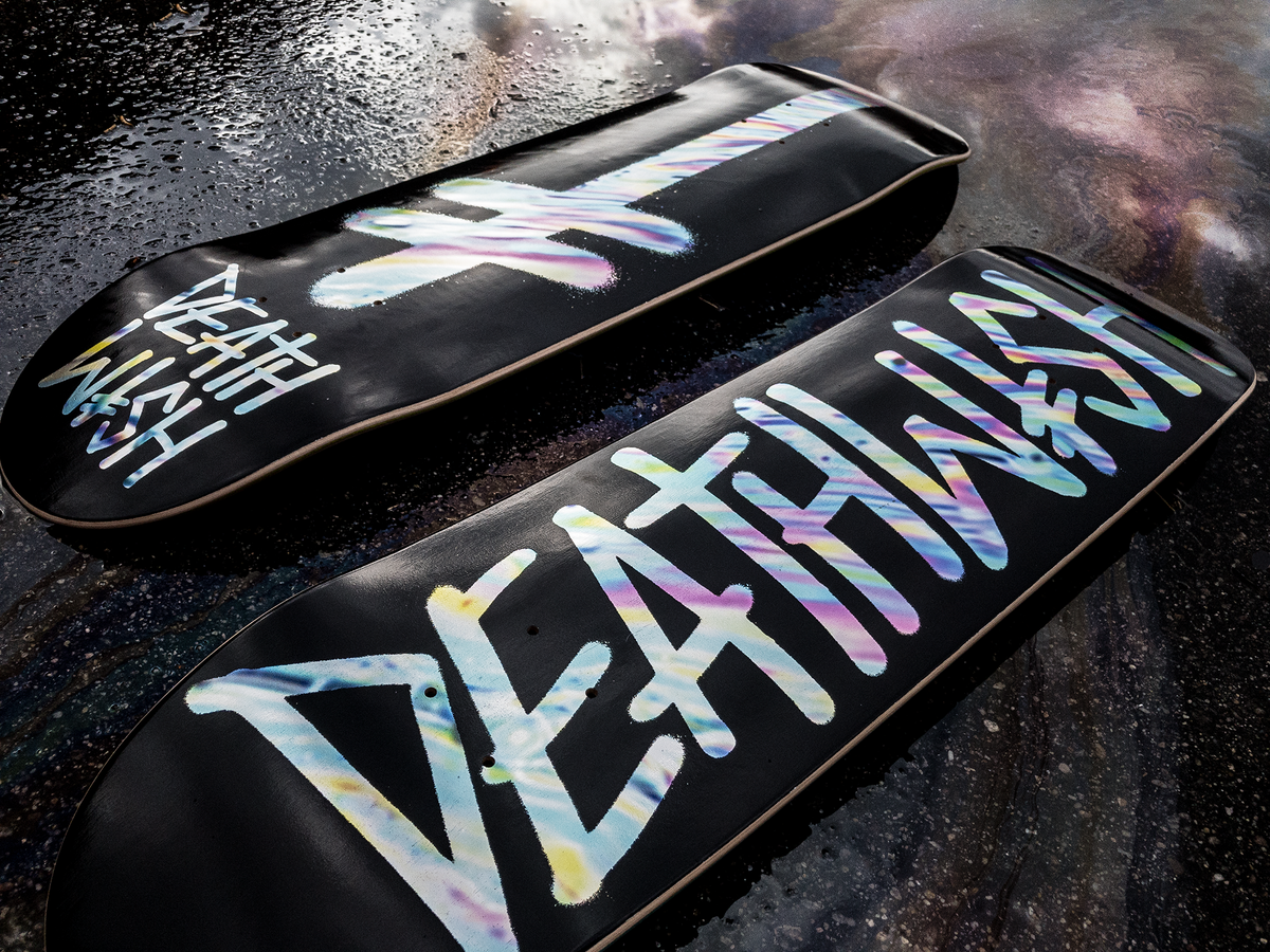 Oil Slick Logo Boards - Out Now
