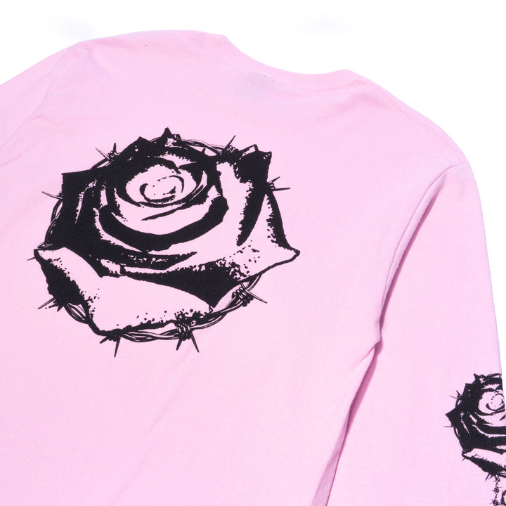 Bed of Roses Pink L/S Tee