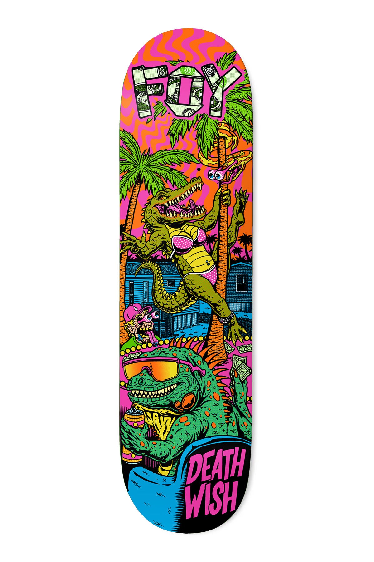 DEATHWISH Jamie Foy デッキ 8.125 スケボー Foy Dysfunction Deck 8.25 – Deathwish