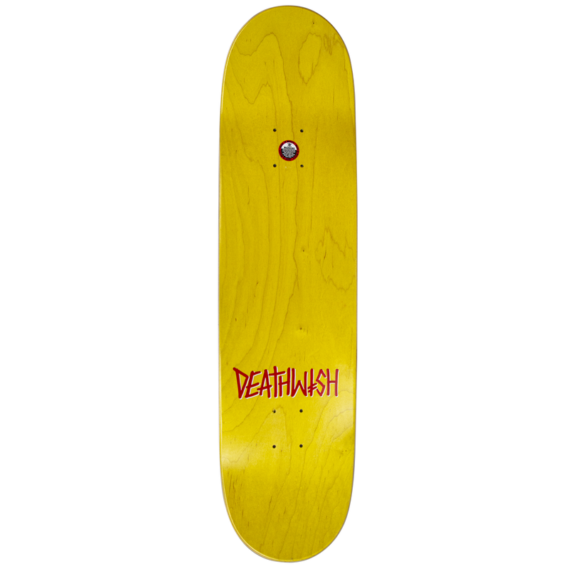 Deathspray White/Silver Deck 8.25