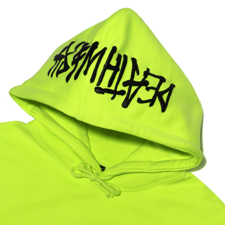 Deathspray Hood Safety Green Hoodie