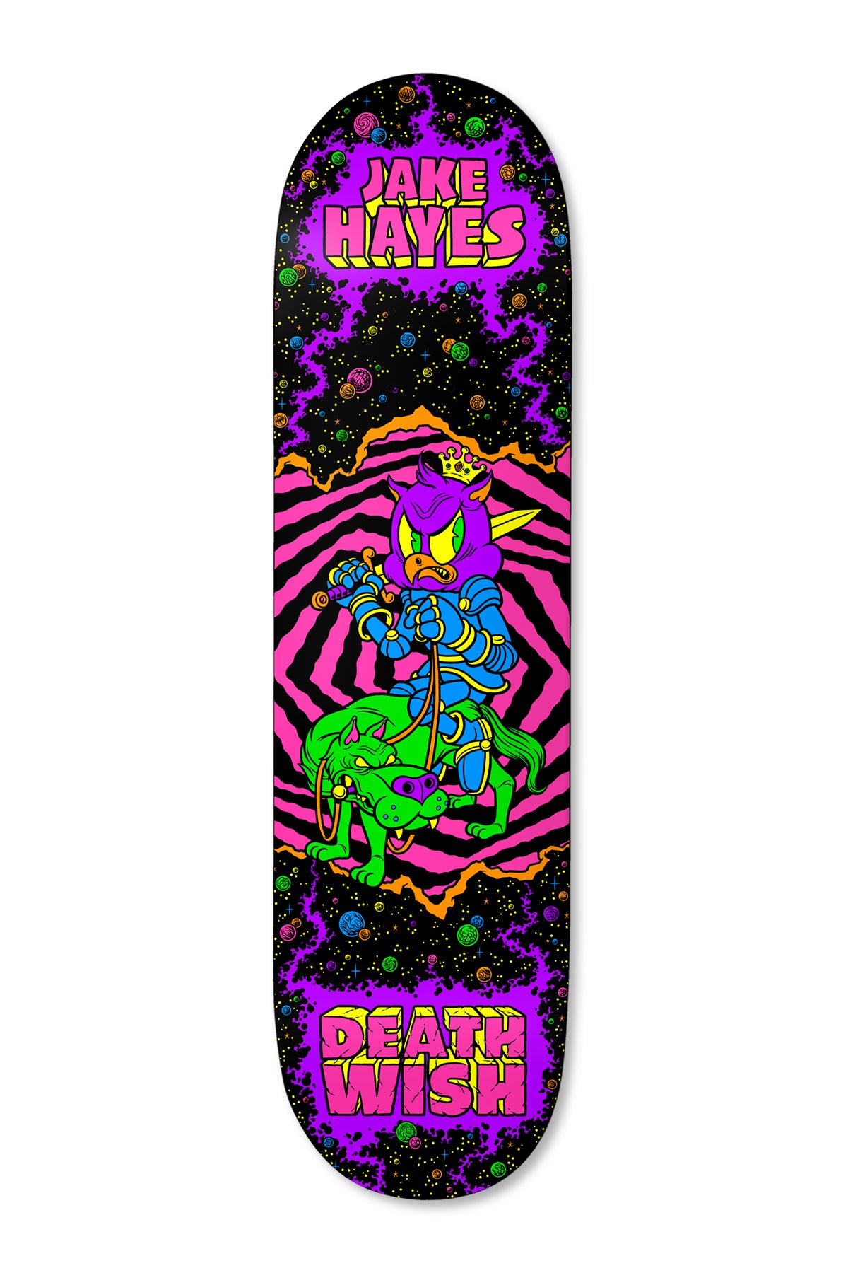 EMBLEM SKATEBOARD – CRAZY RACCOON