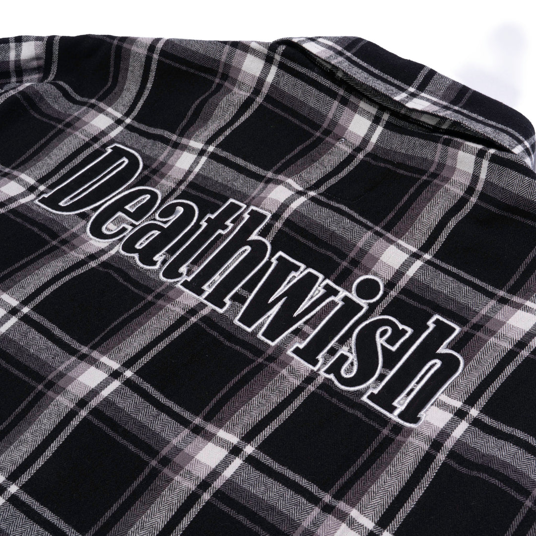 Classic BLK Flannel Button Up
