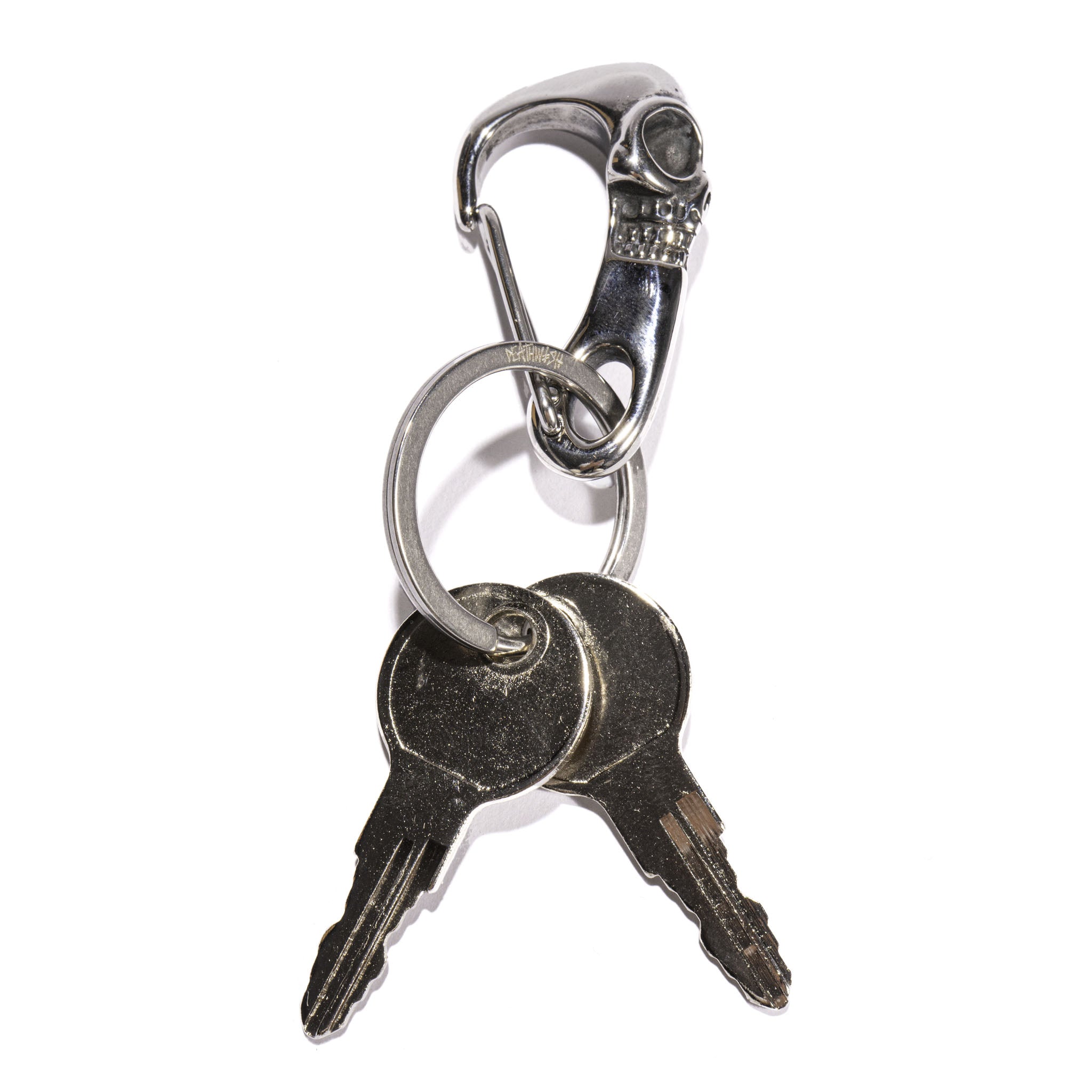 Skull Carabiner Keychain – Deathwish