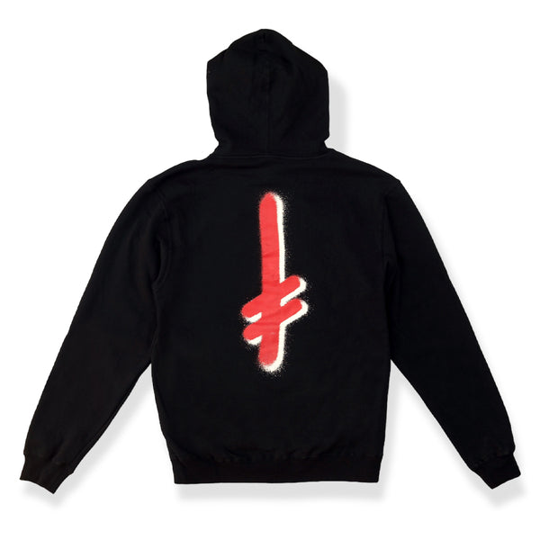 The Truth Hoodie Black/Red