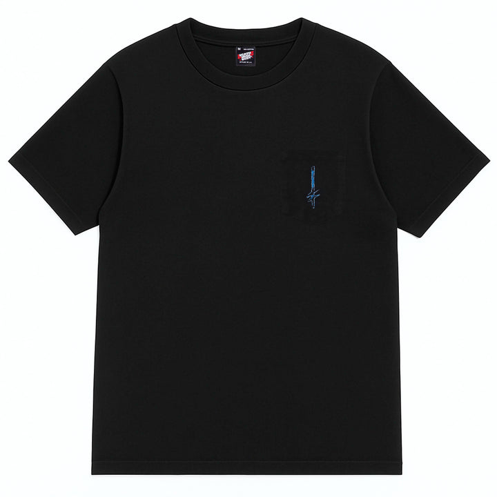 Chrome BLK Pocket Tee