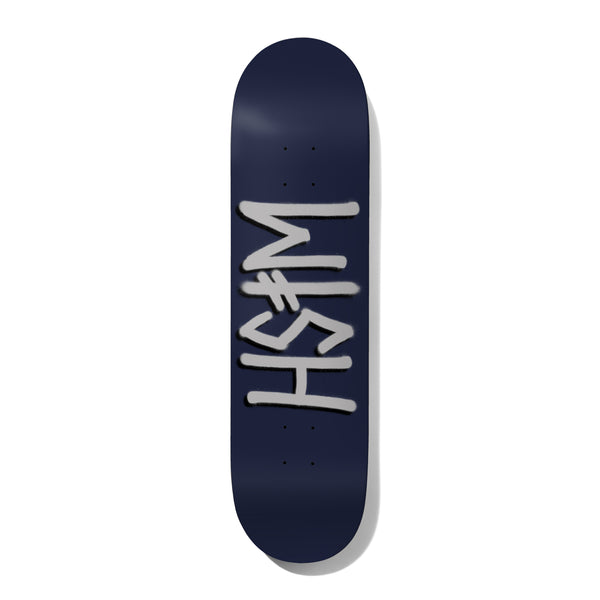 Wish Deck Navy / Silver 8.25