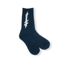 Resurrection Navy Socks